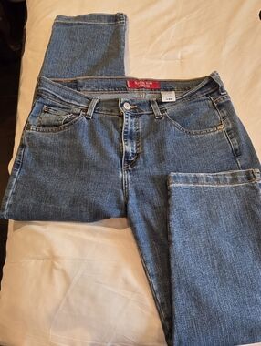 Levi's Blue Classic Slim Straight Ankle Jeans